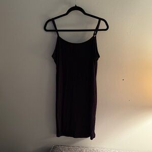 SHEIN Black Asymmetrical Dress